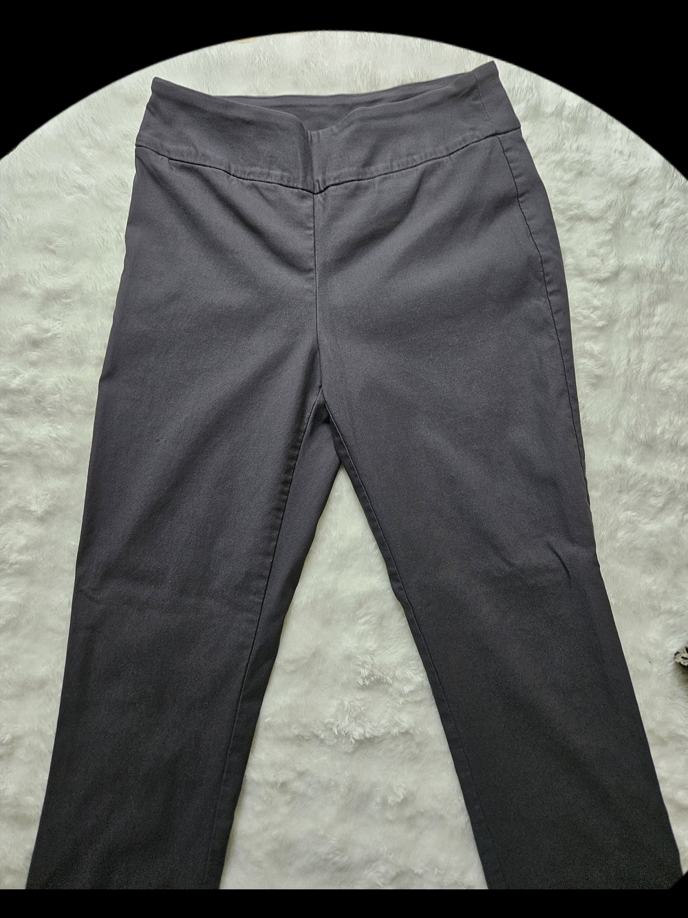 Tribal Charcoal Gray Stretch Waistband Pants